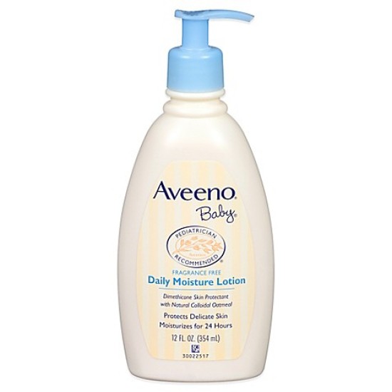 Aveeno Baby Daily Moisture Lotion With Oatmeal 12 Oz
