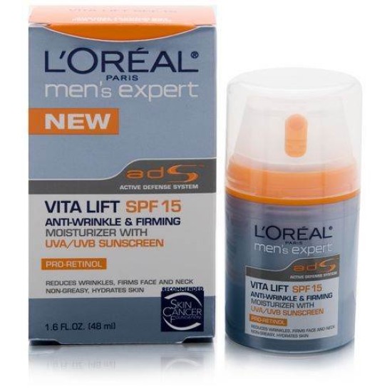 Loreal Men Expert Vitalift Anti-wrinkle And Firming Moisturizer Spf15 1.6oz