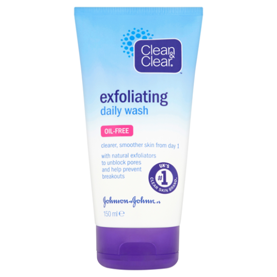 Clean And Clear Exfoliating Oil Free Daily Wash 5.07oz Clean And Clear Exfoliating Oil Free Daily Wash 5.07oz
