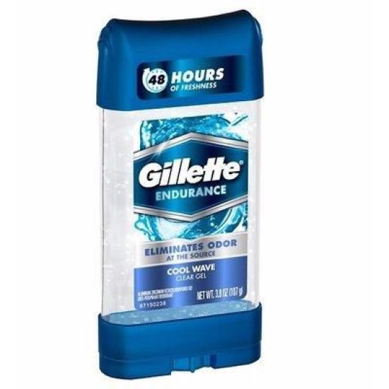 Gillette Cool Wave Clear Gel Antiperspirant And Deodorant 3.8oz