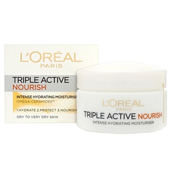 Loreal Triple Active Nourish Intense Hydrating Moisturizer 50 Ml