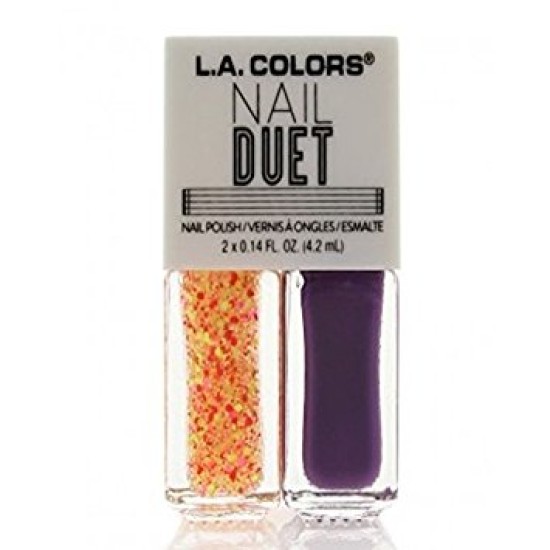 L.a. Colors Nail Duet Nail Polish Rock And Roll