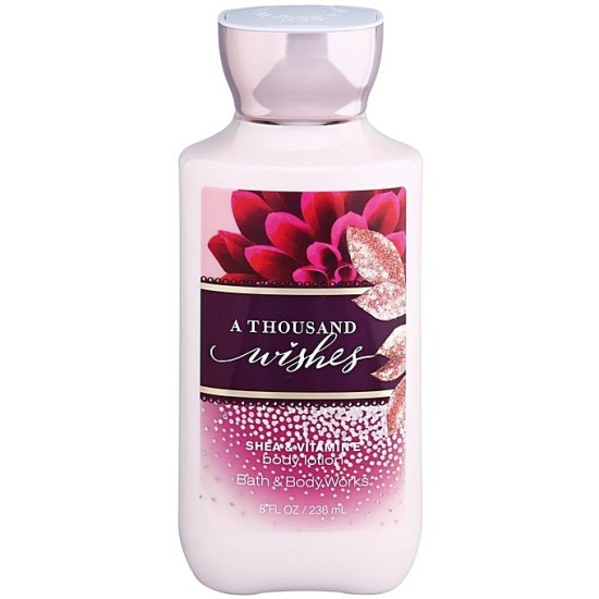 Bath And Body Works A Thousand Wishes Shea Butter And Vitamin E Body Lotion 236ml