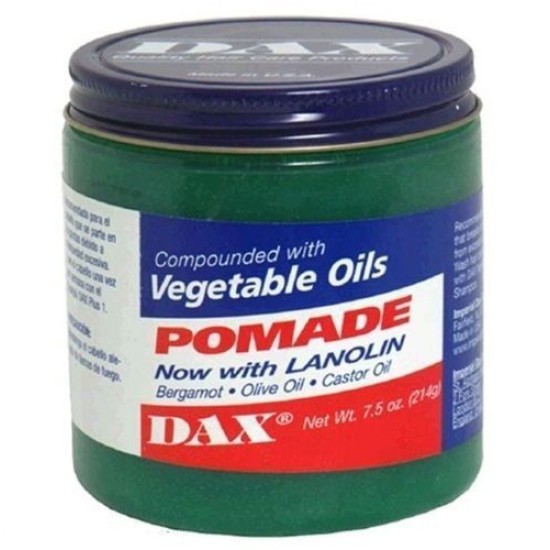 Dax Vegetable Oils Pomade 3.5 Oz Jar