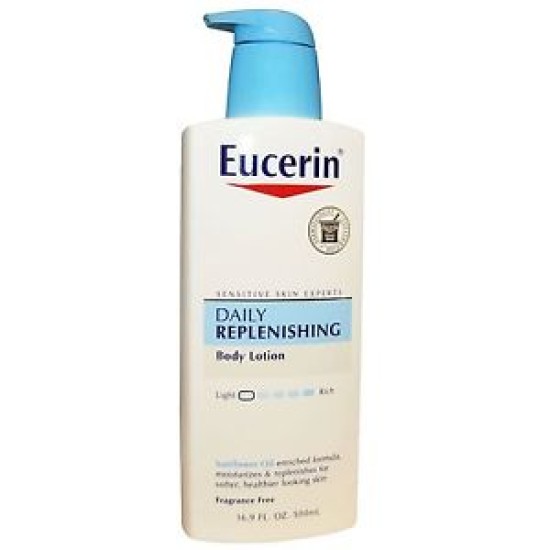 Eucerin Daily Replenishing Moisturizing Lotion 16.9 Fl Oz