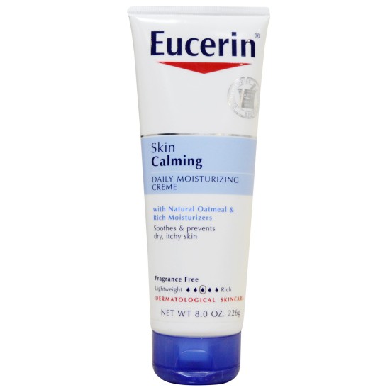 Eucerin Skin Calming Daily Moisturizing Creme 8 Oz