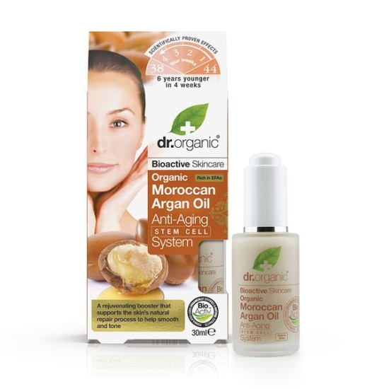  Dr Organic Moroccan Argan Oil Anti-aging System 30ml