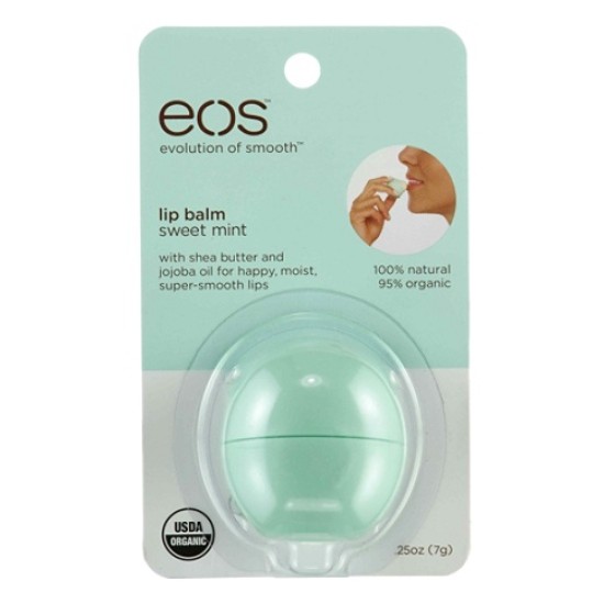 Eos Sweet Mint Lip Balm Sphere 0.25 Oz