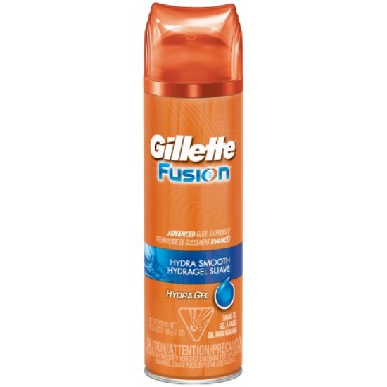 Gillette Fusion5 Hydra Gel Ultra Sensitive Shave Gel 7oz