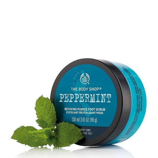 The Body Shop Reviving Peppermint Pumice Foot Scrub