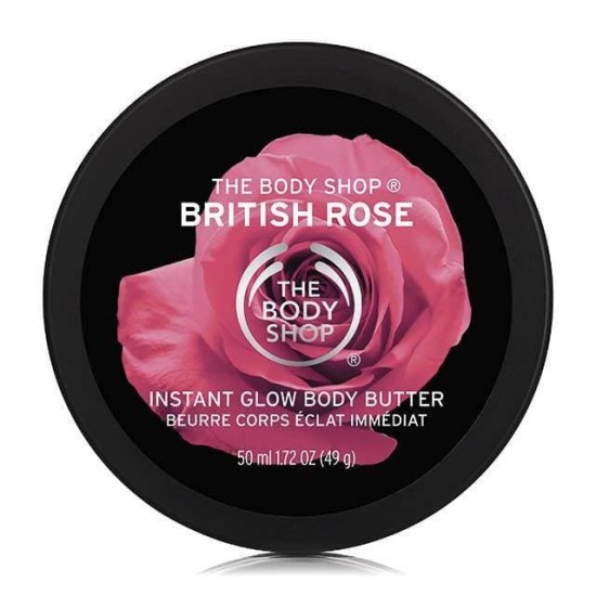 The Body Shop British Rose Instant Glow Body Butter 200ml