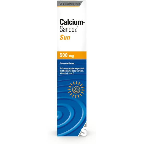 Calcium-Sandoz Sun 10 Effervescent Tablets Calcium-Sandoz Sun 10 Effervescent Tablets