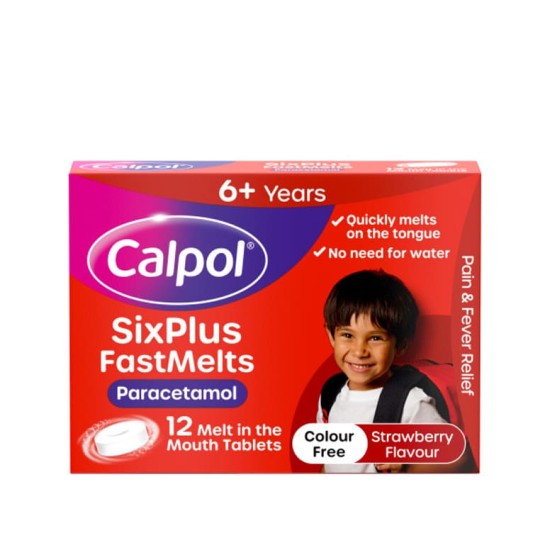 Calpol 6+ Fastmelt Tabs 24`s