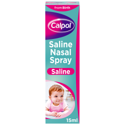 Calpol Care And Soothe Saline Nasal Spray 15ml