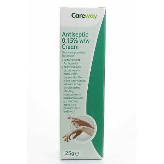 Careway Antiseptic 0.15% W/w Cream 25g Careway Antiseptic 0.15% W/w Cream 25g