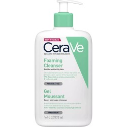 CeraVe Foaming Facial Cleanser for Normal to Oily Skin 16oz