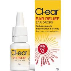 Cl-ear Ear Drops Pain Relief 7g Cl-ear Ear Drops Pain Relief 7g