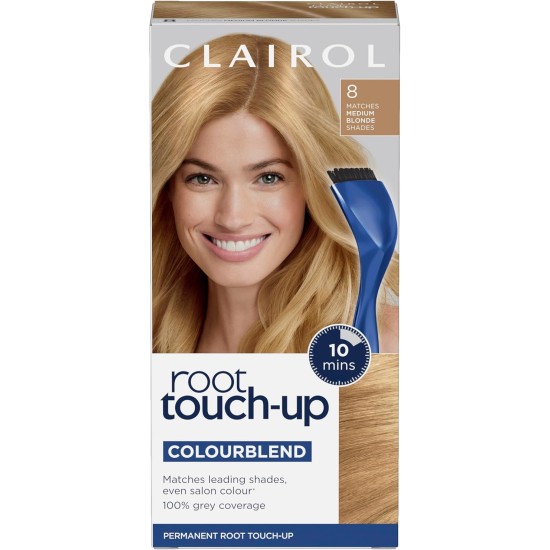 Clairol Root Touch Up Permanent Hair Dye 8 Medium Blonde Clairol Root Touch Up Permanent Hair Dye 8 Medium Blonde