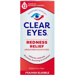Clear Eyes Redness Relief Lubricant Redness Relief Eye Drops 15ml