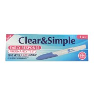 Clear & Simple Early Signs Midstream Pregnancy Kit