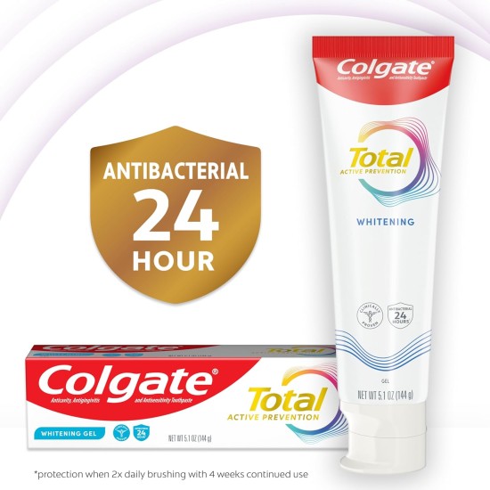 Colgate Total Active Prevention Teeth Whitening Toothpaste 100ml