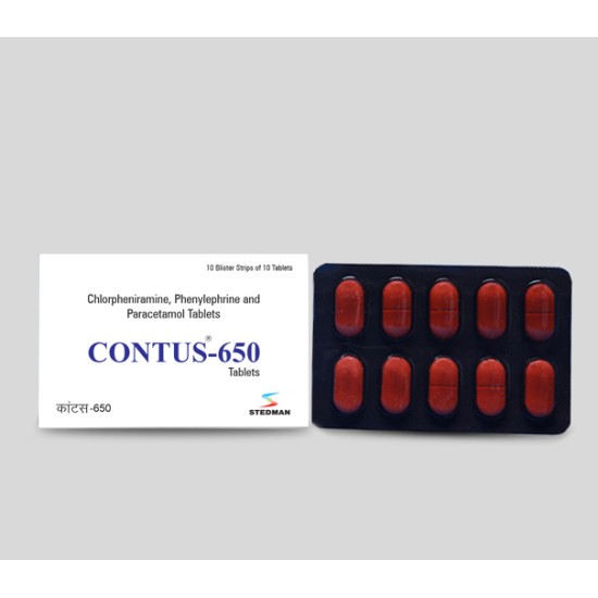 Contus 650 Tabs 10 Tablets