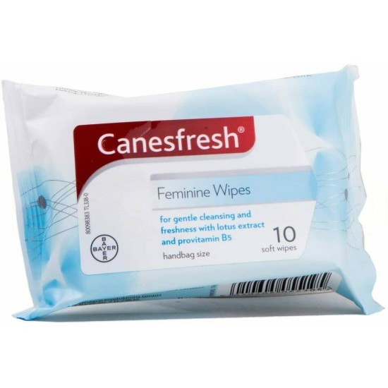 Canesfresh Feminine 10 Soft Wipes