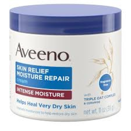 Aveeno Skin Relief Intense Moisturizing Cream, Extra-dry Skin, 11 Oz