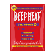 Deep Heat Pain Relief Odourless Heat Patch 1 Patch