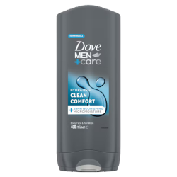 Dove Men Care Hydrating Clean Comfort 3-in-1 400ml