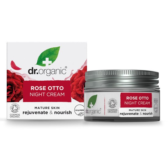 Dr Organic Rose Otto Night Cream 50 ml