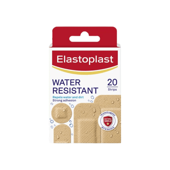 Elastoplast Water Resistant Plasters 20 Strips Elastoplast Water Resistant Plasters 20 Strips