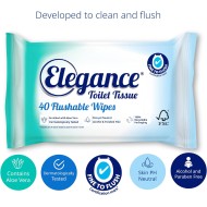 Elegance Toilet Tissue Wipes