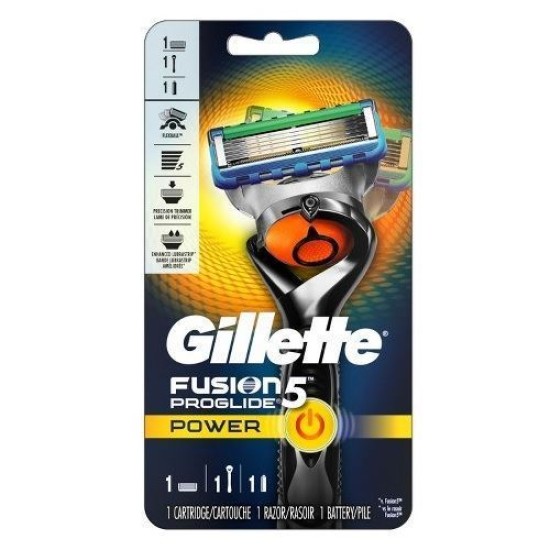 Gillette Fusion5 Proglide Power Razor With Flexball Technology For Men