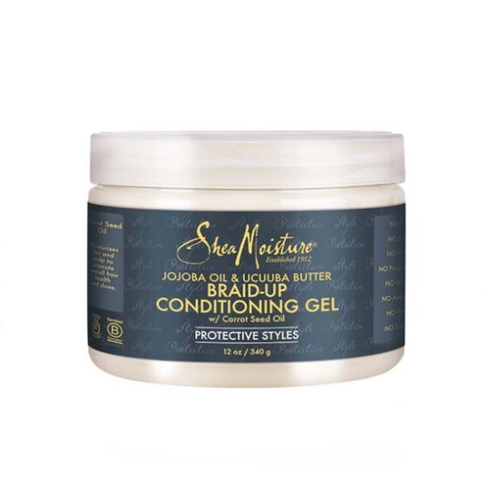 Shea Moisture Jojoba Oil & Ucuuba Butter Braid-up Conditioning Gel Shea Moisture Jojoba Oil & Ucuuba Butter Braid-up Conditioning Gel