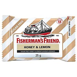 Fisherman's Friend Honey And Lemon Menthol Lozenges 25g