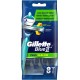 Gillette Blue II Plus Slalom Disposable Razors 8 Pack