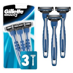 Gillette Mach3 Men's Disposable Razors 3 Pack