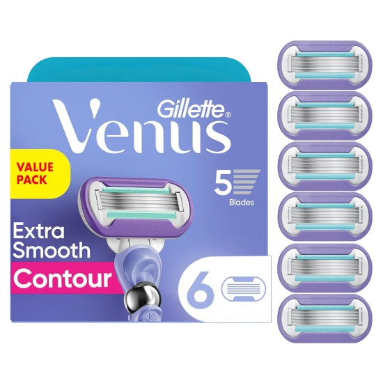 Gillette Venus Deluxe Smooth Swirl Women's Razor Blade Refills Gillette Venus Deluxe Smooth Swirl Women's Razor Blade Refills