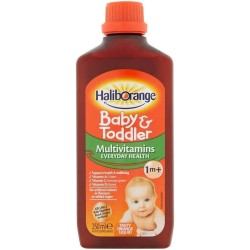 Haliborange Baby and Toddler Liquid Orange Flavor 250ml