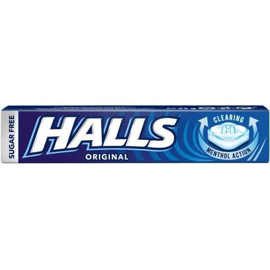 Halls Original Mentho-lyptus Sugar Free Box Of 20