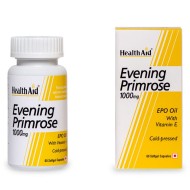 Health Aid Evening Primrose Oil 1000mg + Vitamin E 60 Capsules