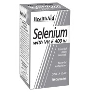 Health Aid Selenium 100ug With Vitamin E 400iu 30 Capsules