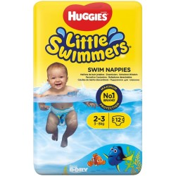 Huggies Little Swimmers Size 2-3 3-8kg 12 Pack Huggies Little Swimmers Size 2-3 3-8kg 12 Pack
