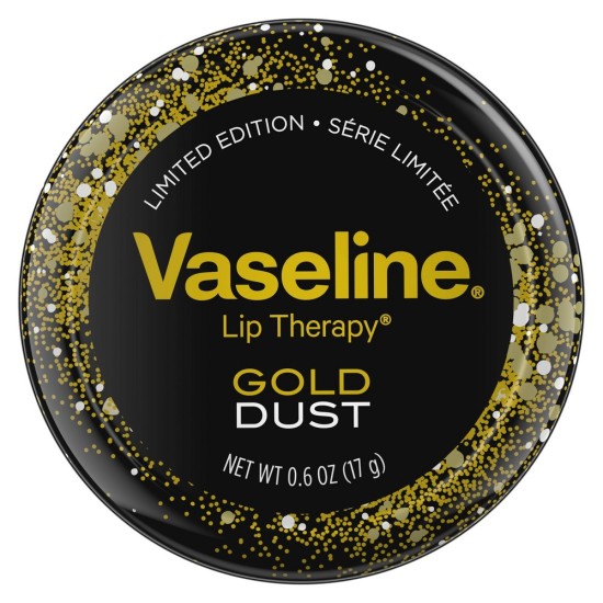 Vaseline Lip Therapy Gold Dust Lip Balm 0.6 Oz
