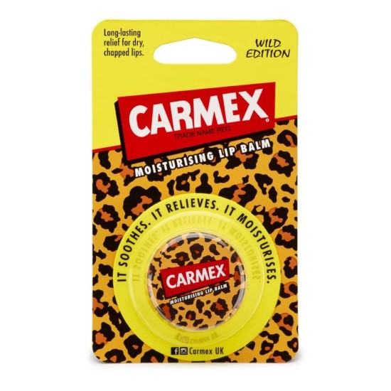 Carmex Wild Edition Moisturising Lip Balm Pot 7.5g