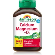 Jamieson Calcium Magnesium + Vitamin D3 200 Caplets