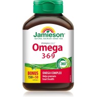 Jamieson Omega 3-6-9 1200mg 200 Softgels Bonus