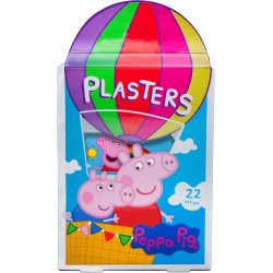 Jellyworks Peppa Pig Plasters for Kids 22 Strips Jellyworks Peppa Pig Plasters for Kids 22 Strips