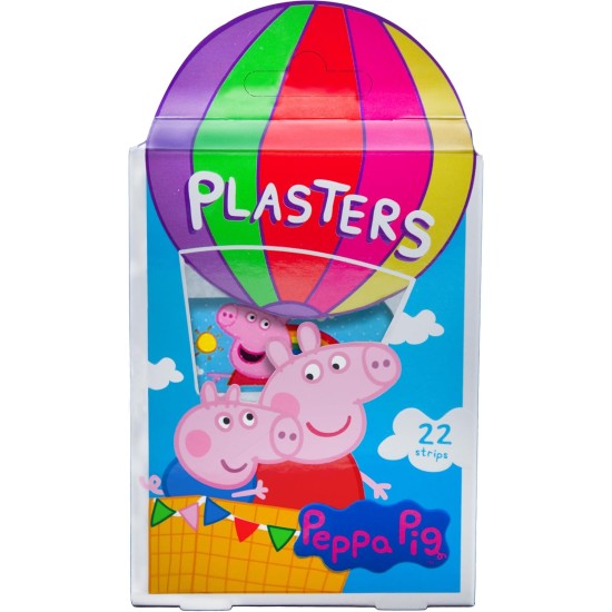 Jellyworks Peppa Pig Plasters for Kids 22 Strips Jellyworks Peppa Pig Plasters for Kids 22 Strips